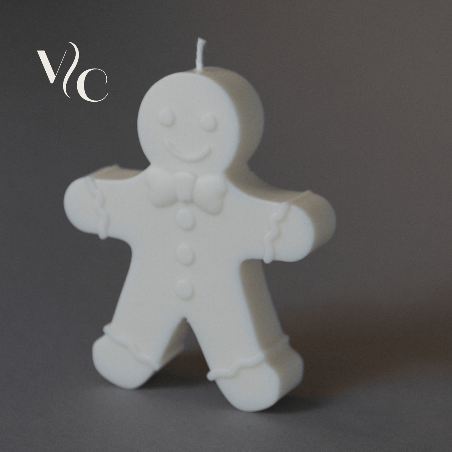 Gingerbread Man Soy Wax Candle