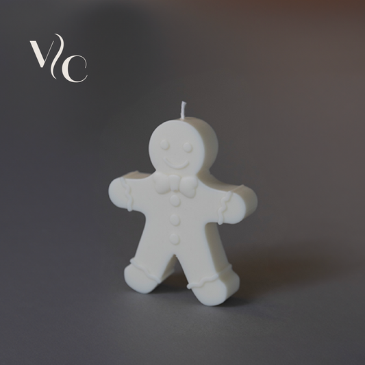 Gingerbread Man Soy Wax Candle