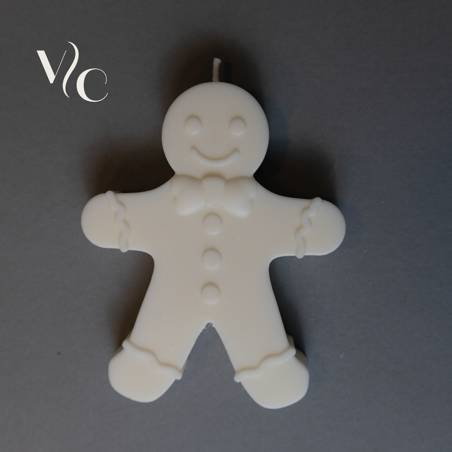 Gingerbread Man Soy Wax Candle