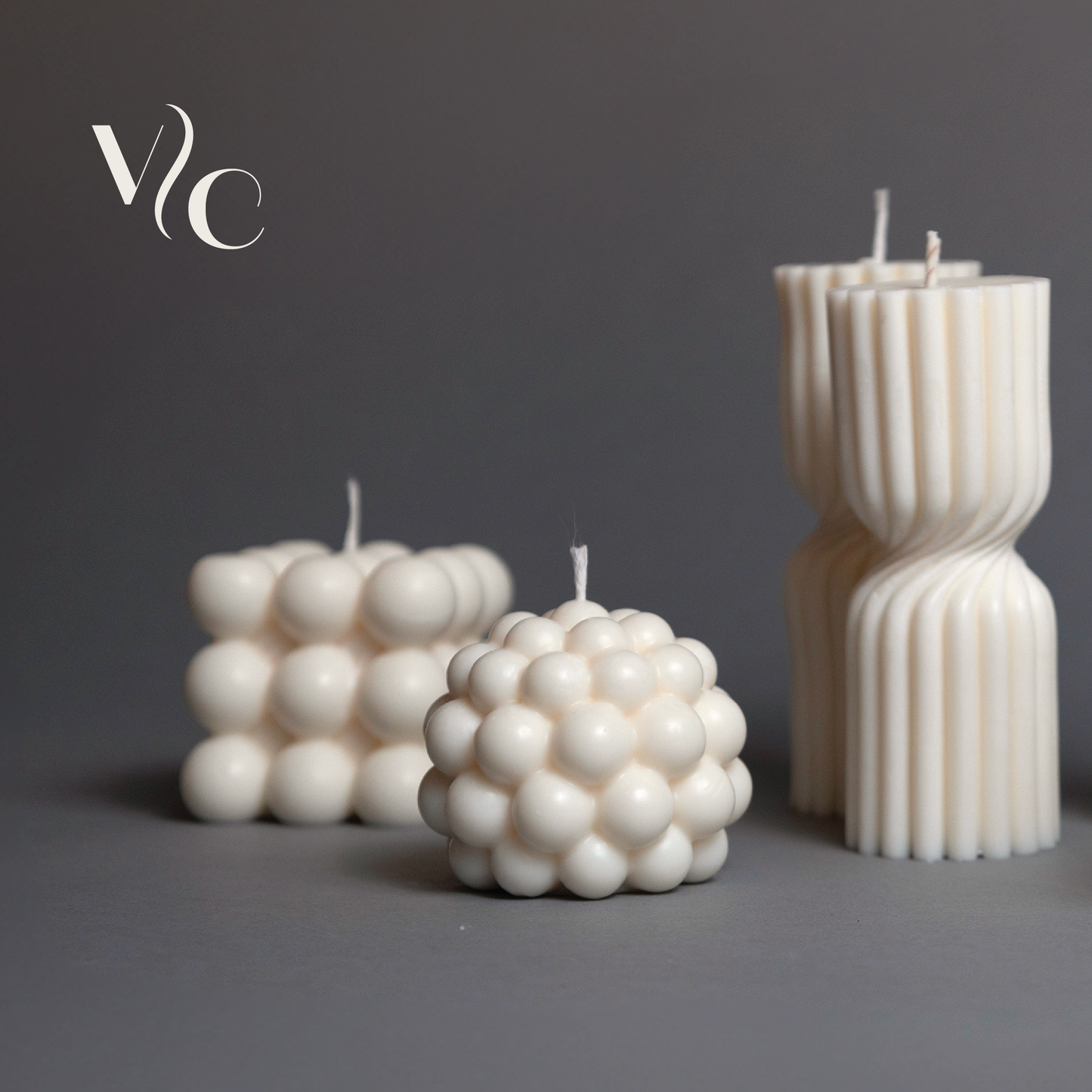 Twist Pillar Candle