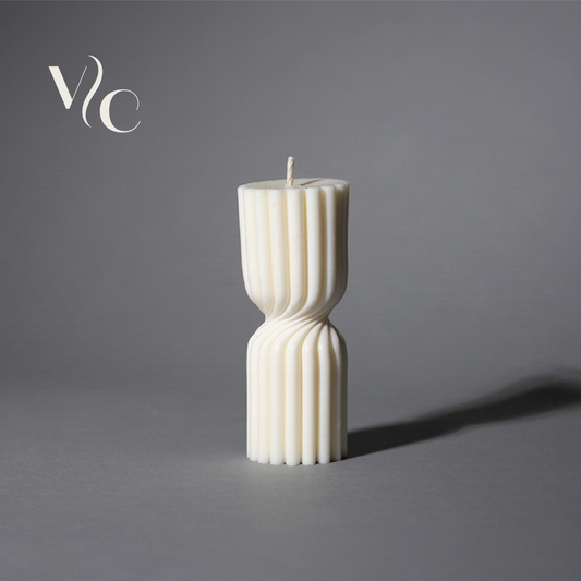 Twist Pillar Candle